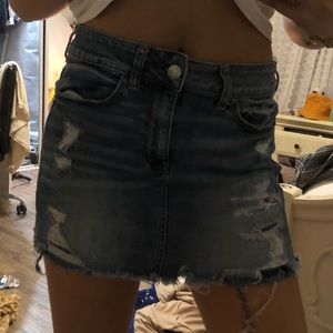 American Eagle jean skirt